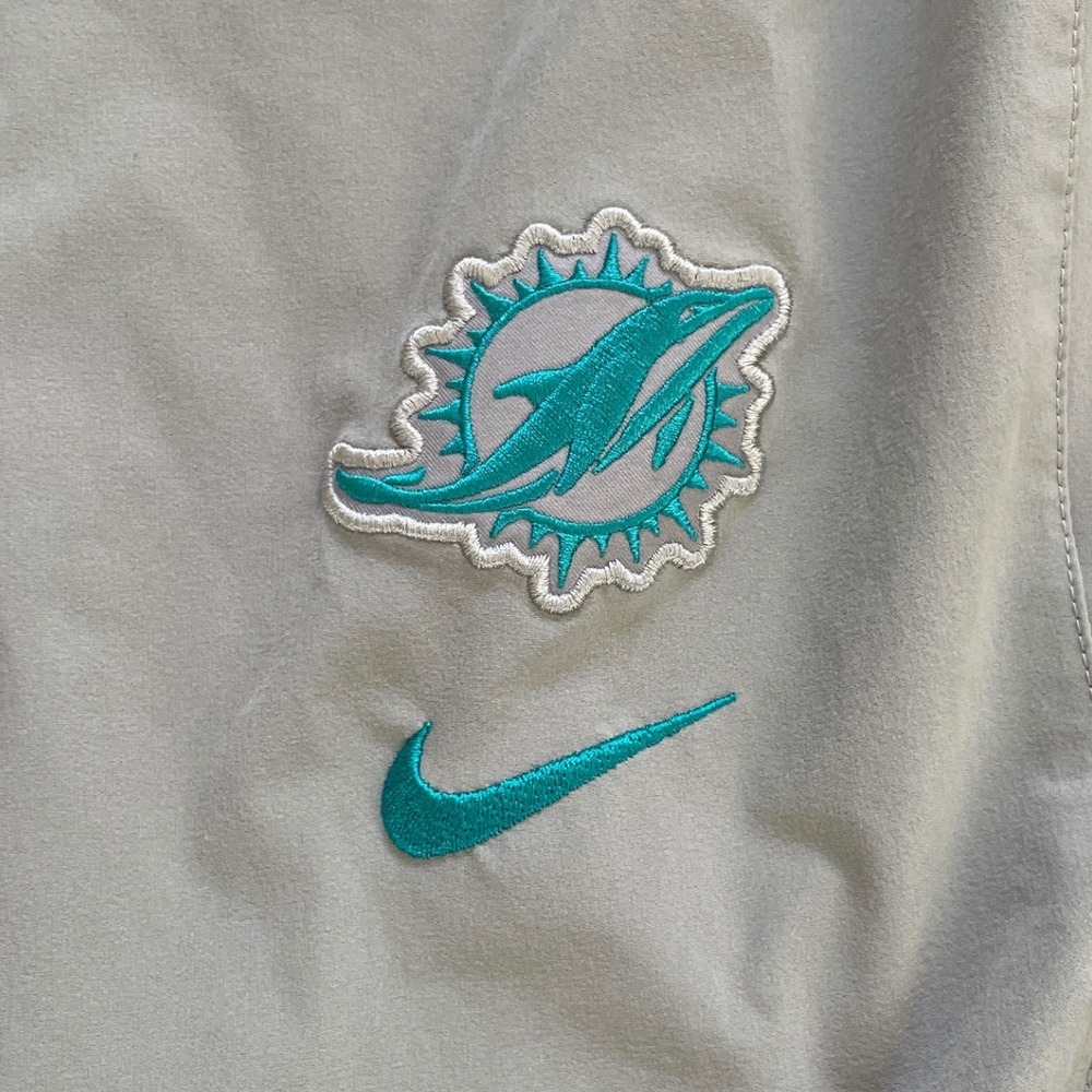 Nike Miami Dolphins NFL Grey Training Track Pants Mens XL DZ6141-053 Sport Pants - Picture 7 of 11